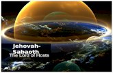 Jehovah- Sabaoth