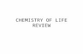 CHEMISTRY OF LIFE REVIEW