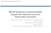 NEMO-Enabled Localized Mobility Support for Internet Access in Automotive Scenarios