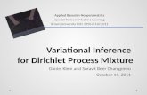 Variational  Inference  for  Dirichlet  Process Mixture