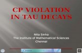 CP Violation In Tau Decays