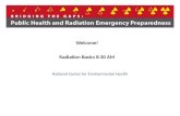 Welcome! Radiation Basics 8:30  AM