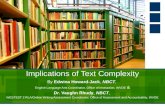 Implications of Text Complexity