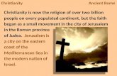 Christianity                                                                Ancient  Rome