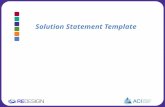 Solution Statement Template