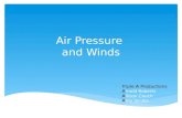 Air Pressure  and Winds