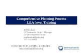 Comprehensive Planning Process LEA-level Training