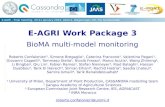 E-AGRI Work Package 3 BioMA multi-model monitoring