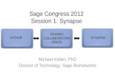 Sage Congress 2012 Session 1: Synapse