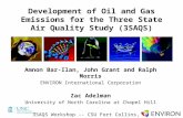 Development of Oil and Gas Emissions for the Three State Air Quality Study (3SAQS)