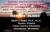 Kevin T. Blake, Ph.D., P.L.C. Tucson, Arizona Cross Country Education Brentwood, Tennessee