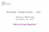 Azalea Charities, Inc