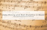 Data Mining and Text  Analytics in Music Audi  Sugianto  and Nicholas  Tawonezvi