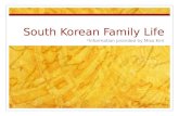 South Korean Family Life