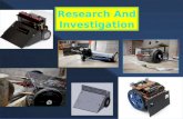 Research And Investigation