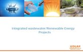 Integrated wastewater/Renewable  Energy Projects