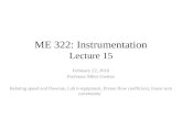 ME 322: Instrumentation Lecture 15