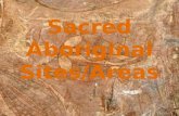 Sacred Aboriginal Sites/Areas