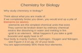 Chemistry for Biology