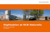 Digitisation at NCB  Naturalis
