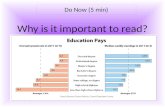 Why is it important to read?