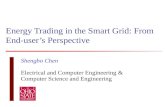 Energy Trading in the Smart Grid: From  End-user’s Perspective