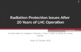 Radiation Protection Issues After  20 Years of LHC Operation
