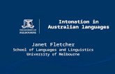 Intonation in Australian languages