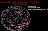 A Decade Later: Are We Any Closer to Resolving  the LSND Puzzle?