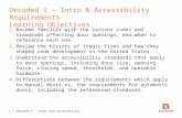 Decoded  1  –  Intro & Accessibility Requirements Learning  Objectives
