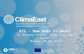 ETS – How  does it work ? Dr Marzena Chodor, Clima East Key Expert Moscow ,  08 . 04 .201 4