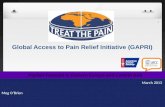 Global Access to Pain Relief Initiative (GAPRI)