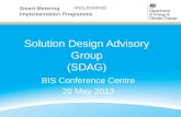Solution Design Advisory Group (SDAG)