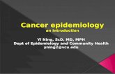 Cancer epidemiology an introduction