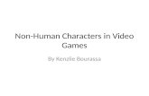 Non-Human Characters in Video Games