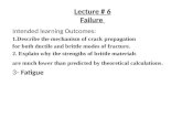 Lecture # 6 Failure