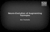 Neuro -Evolution of Augmenting  Topologies