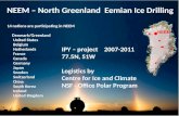 NEEM – North Greenland  Eemian Ice Drilling