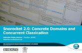 Snorocket  2.0:  Concrete Domains and Concurrent  Classication