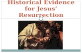 Historical Evidence for Jesus’ Resurrection