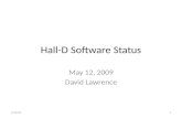Hall-D Software Status