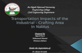 Transportation Impacts of the Industrial - Crafting  Area in Nablus