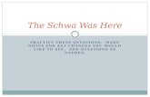 The Schwa Was Here