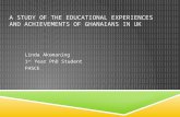 A study of the educational experiences  and achievements of Ghanaians in UK