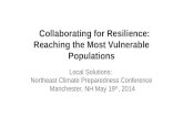 Collaborating for Resilience: Reaching the Most Vulnerable Populations