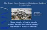 The Rains have Spoken… Hearts are  broken By Nathan  Hadlow
