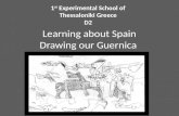 Learning about Spain Drawing our Guernica