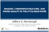 SENSORS, CYBERINFRASTRUCTURE, AND WATER QUALITY IN THE LITTLE BEAR RIVER