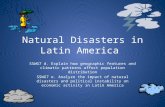 Natural Disasters in Latin America