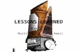 Lessons  learneD